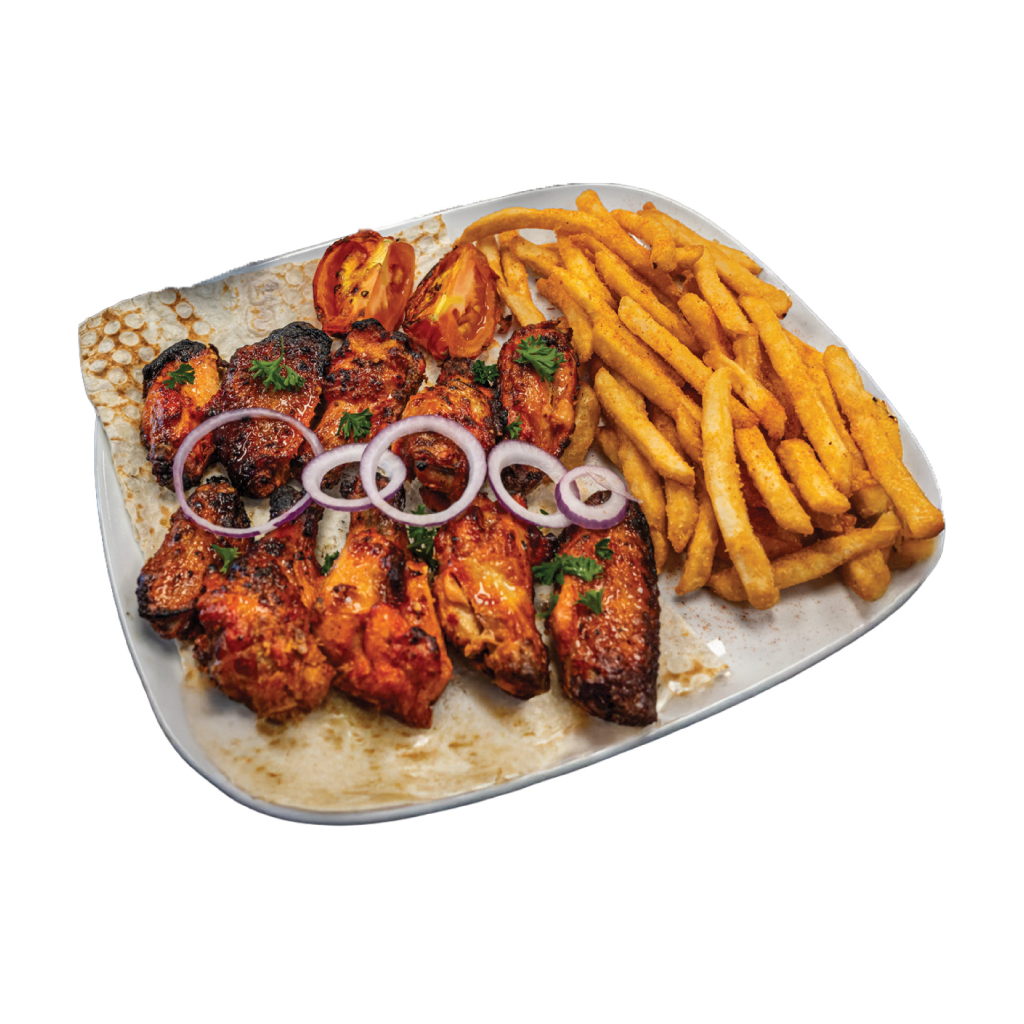 Chicken Wings & Fries