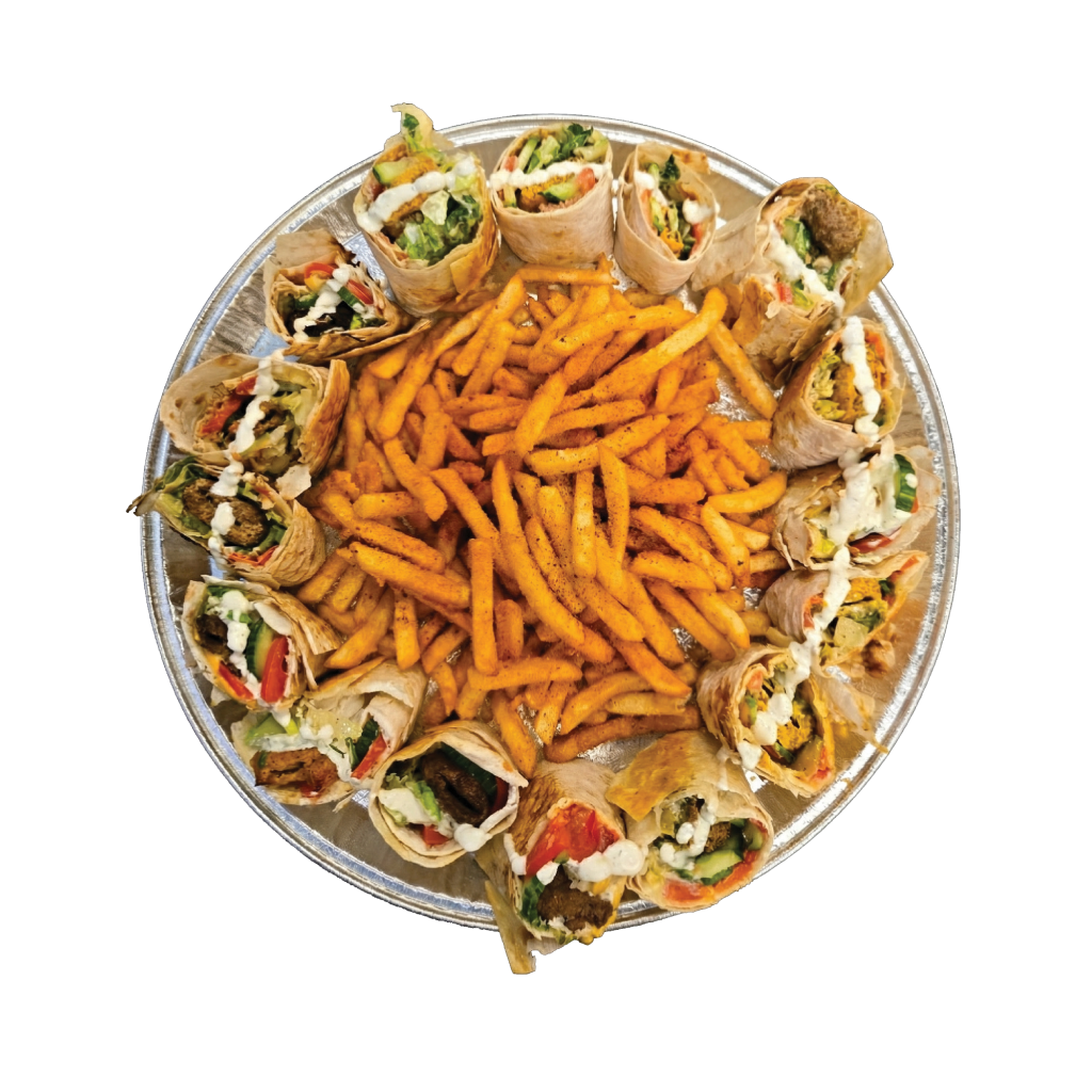 K&C Wraps Platter (Weekdays ONLY)