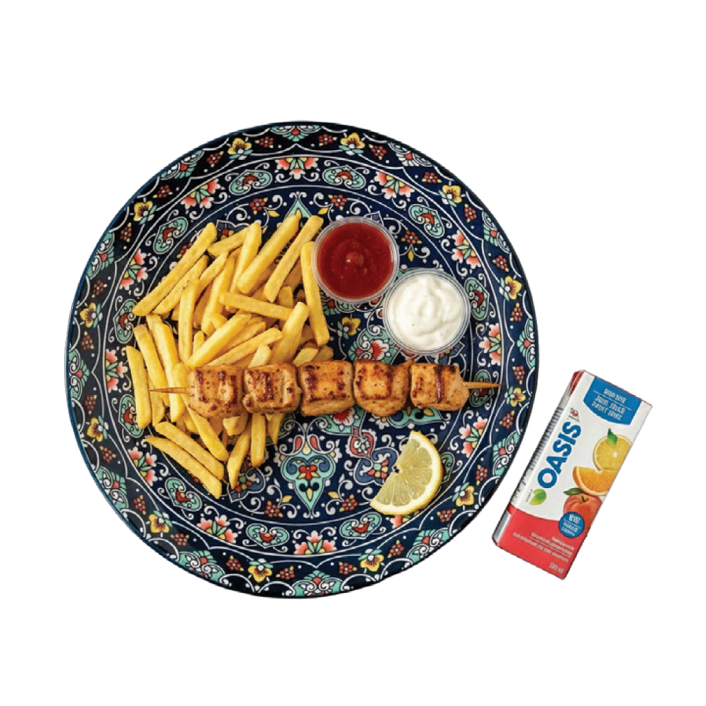 Kids Chicken Kebab & Fries
