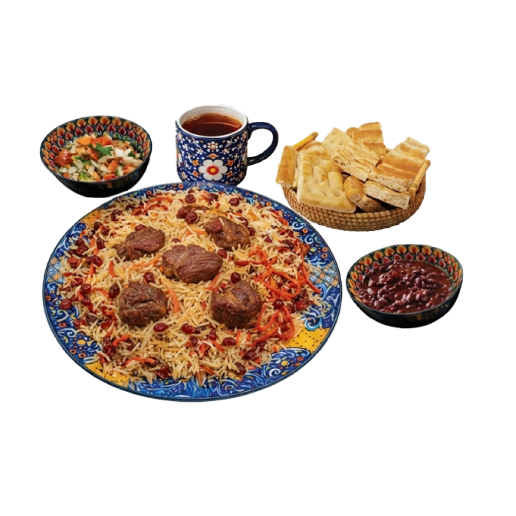 Kunjid Palaw With Fresh Lamb Meat (Weekend Only)